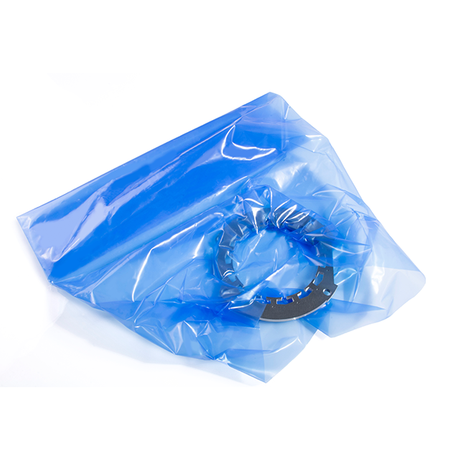 Blauer Poly-Anti-Rost-VCI-Beutel für Metallprodukte