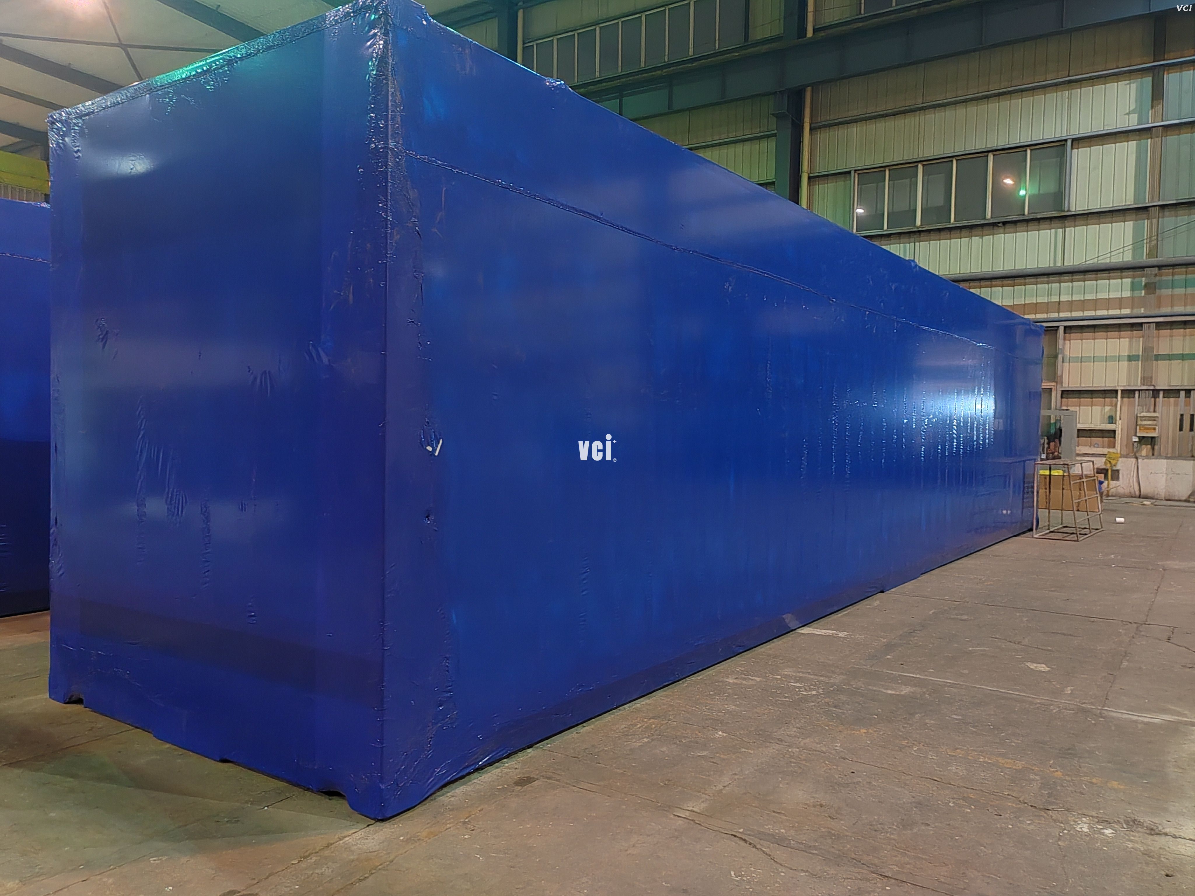 Verpackungsschrumpffolie aus rostfreier VCI-Schrumpffolie mit hoher Dichte